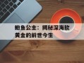 鲍鱼公主：揭秘深海软黄金的前世今生