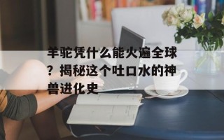 羊驼凭什么能火遍全球？揭秘这个吐口水的神兽进化史