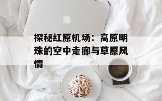探秘红原机场：高原明珠的空中走廊与草原风情