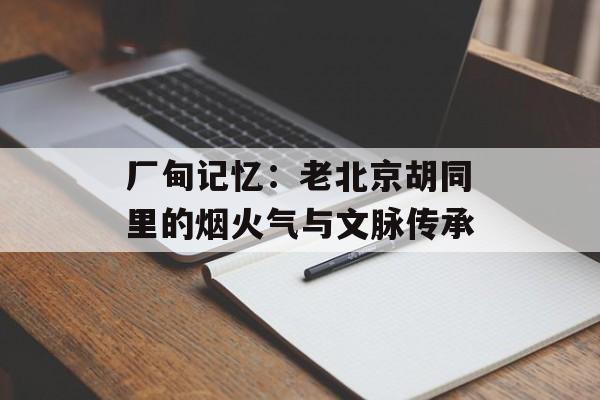 厂甸记忆：老北京胡同里的烟火气与文脉传承-第1张图片-