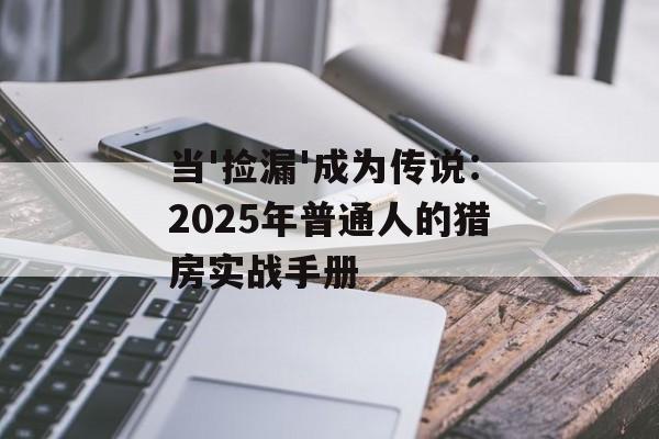 当'捡漏'成为传说：2025年普通人的猎房实战手册-第1张图片-